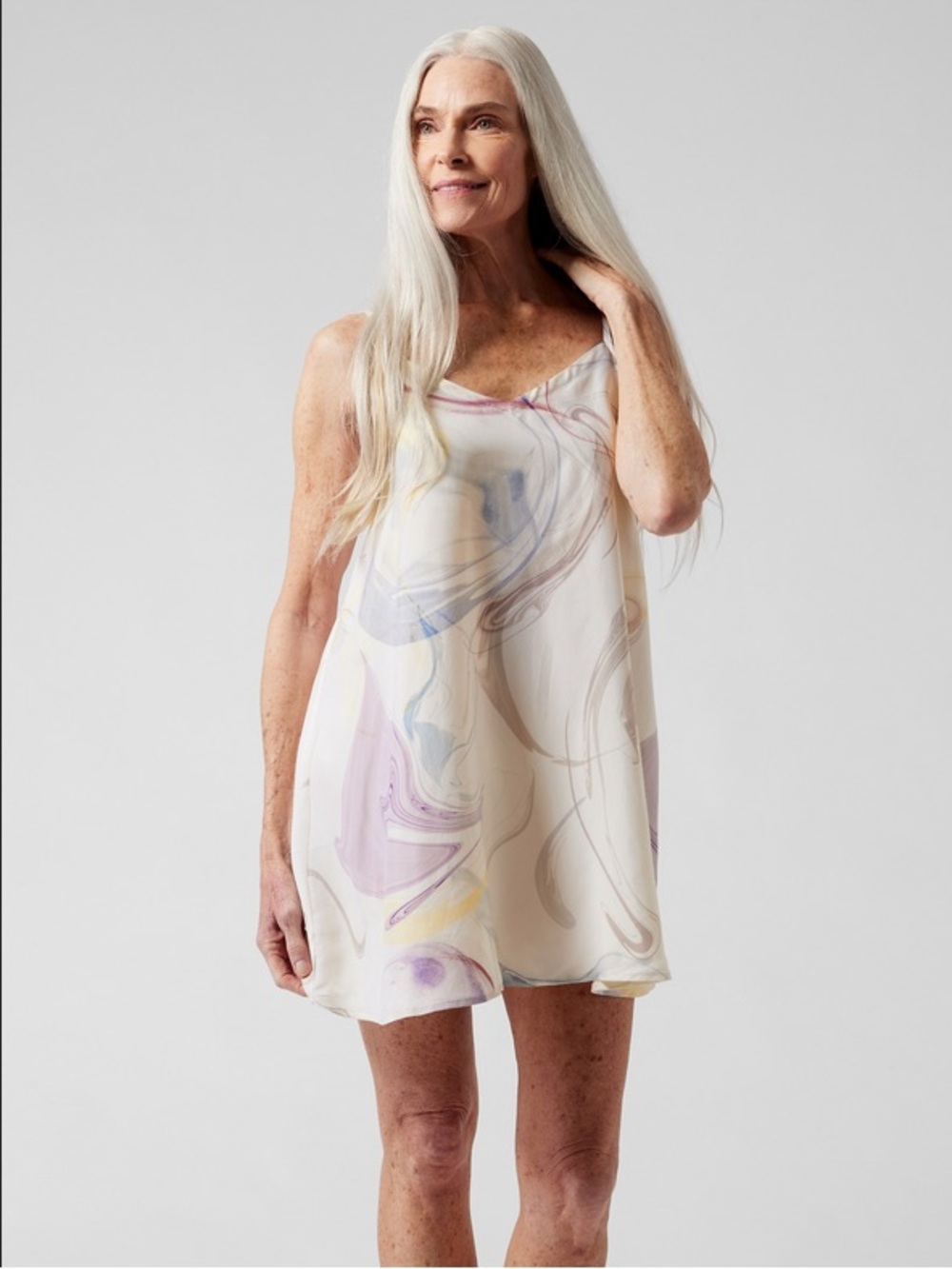 NWT Athleta Calm Cool Slip Dress